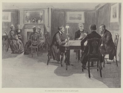 El compromiso de cinco años, por Walter Besant de Amedee Forestier